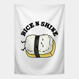 Rise And Shine Cute Sushi Pun Tapestry