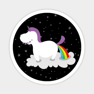 Rainbow Unicorn Magnet