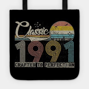 Classic 29th birthday gift for men women Vintage 1991 Tote