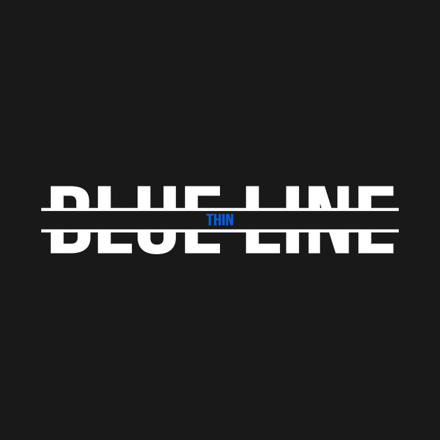 FiveO - THIN BLUE LINE DESIGN by FiveOClothing