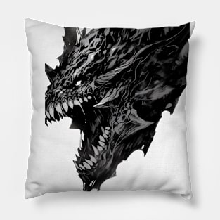 Demon Dragon Pillow