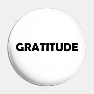 Gratitude Pin