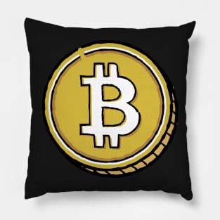 Bitcoin Doodle Pillow