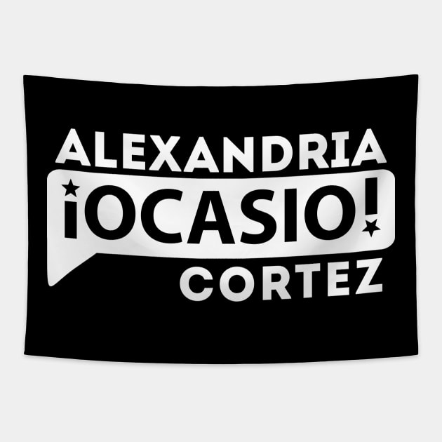 Alexandria Ocasio Cortez Tapestry by Besex