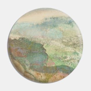 Landscape by Edgar Degas Pin