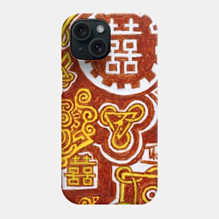 Double Happiness Celtic Design Phone Case