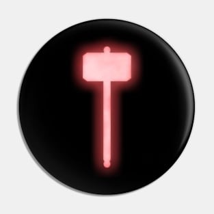 Spiritual Weapon (Red Hammer) Pin