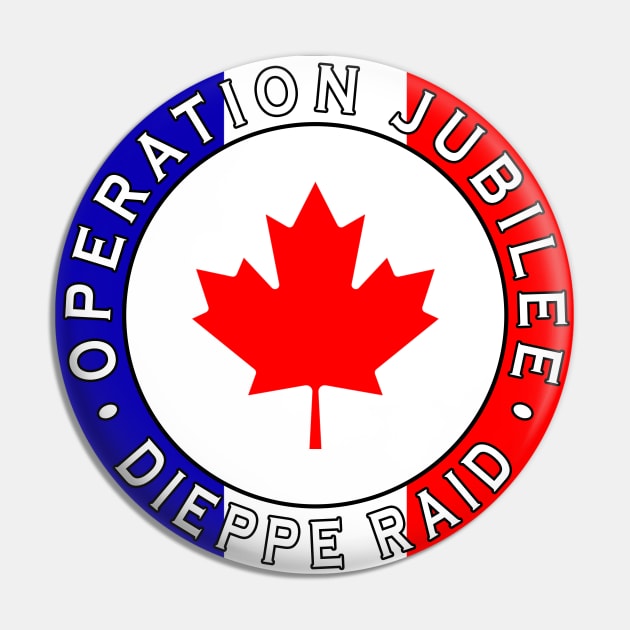 Operation Jubilee - The Dieppe Raid Pin by Lyvershop