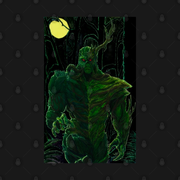 Swamp Thing by AnalogArtByAdam