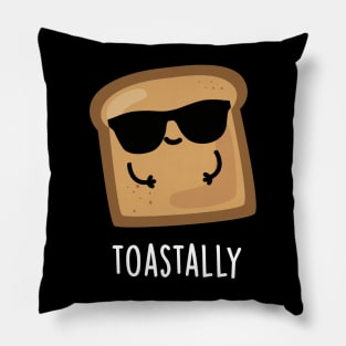 Toastally Cute Toast Bread Pun Pillow