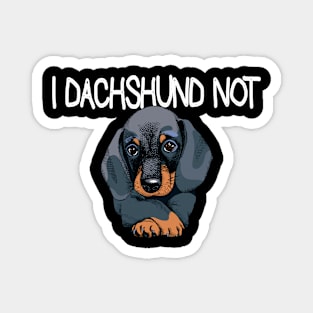 Dachshund Not Magnet