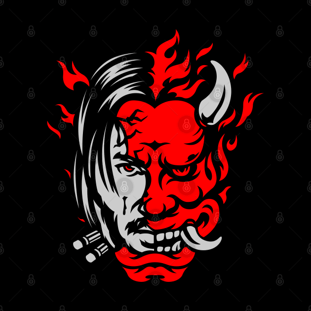 Hannya Reeves by ricechuchu