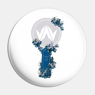 VAV Floral Lightstick kpop Pin