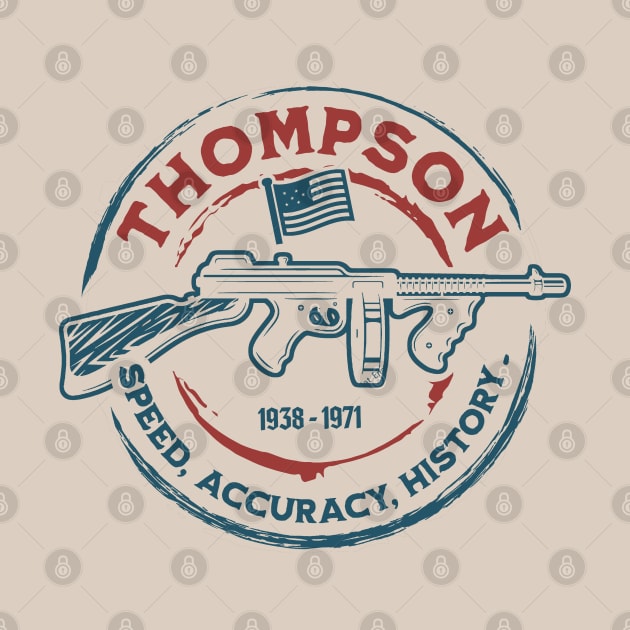 Thompson Submachine Gun | World War 2 Weapon by Distant War