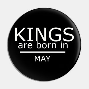 kings are born in may Pin