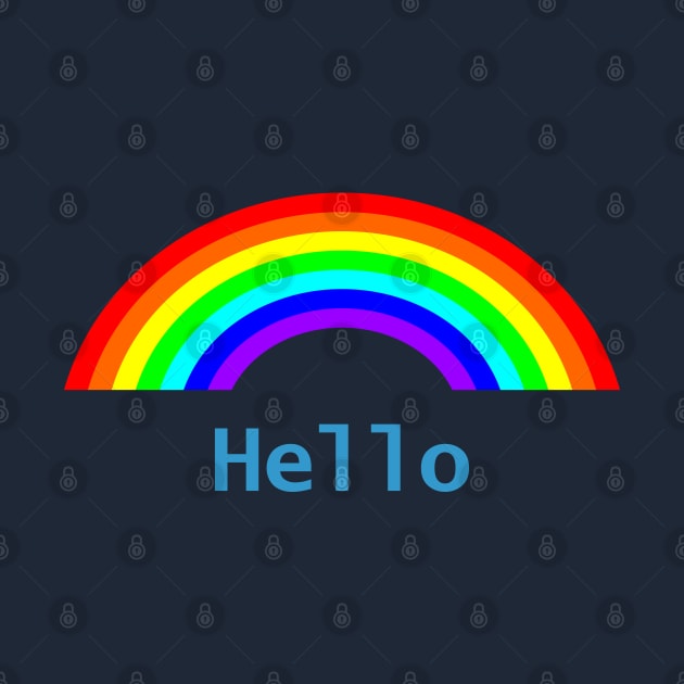 Hello Rainbow by ellenhenryart