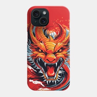 Fire dragon Phone Case