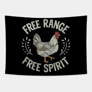 Chicken Free Range Free Spirit Tapestry