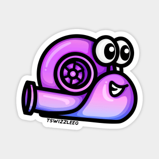 Turbo Snail (Version 1) - Electric Purple Magnet