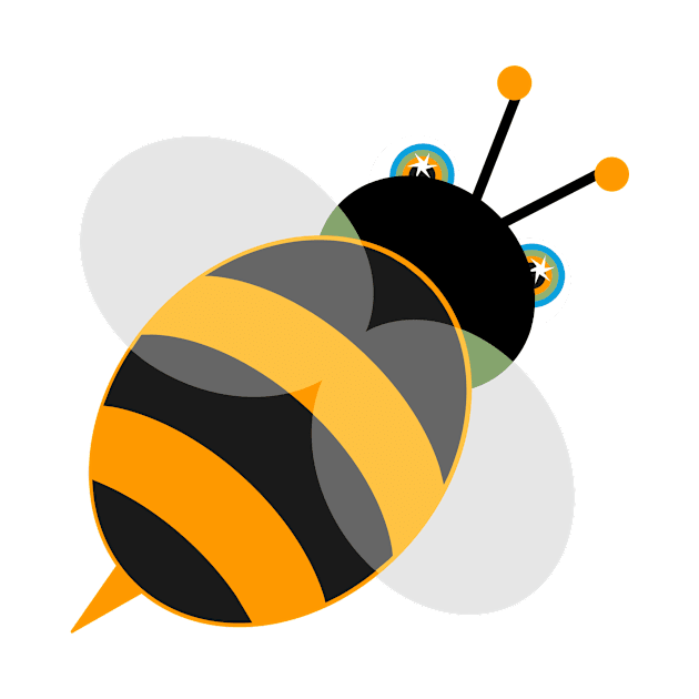 Bee Cartoon by Winterplay