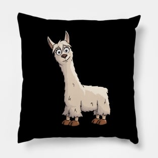 Fancy Cute Llama Pillow