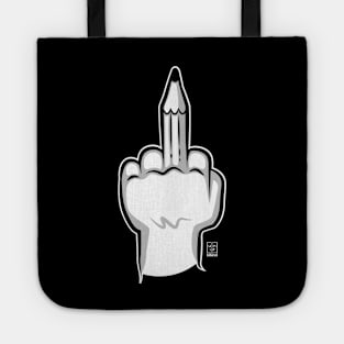 Freedom of sketch (dark tshirt) Tote