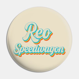 vintage color reo speedwagon Pin