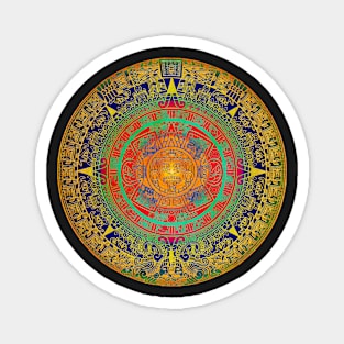 AZTEC SUN GOD Magnet