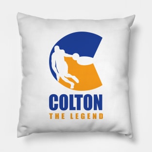 Colton Custom Player Basketball Your Name The Legend Pillow