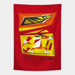 Item F10 of 30 (Flaming Hot Cheetos Abstract Study) Tapestry