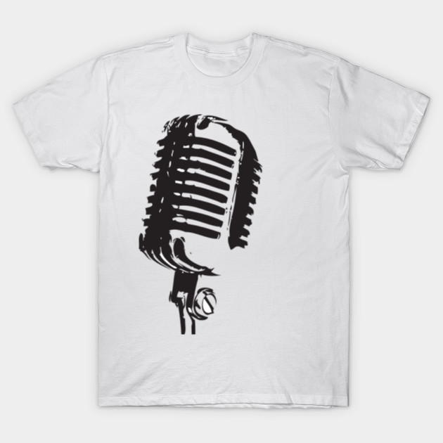 Mic - Microphone - T-Shirt | TeePublic