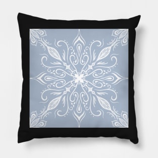 Blue mandala pattern Pillow