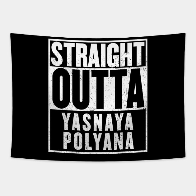 Straight Outta Yasnaya Polyana T-SHirt Tapestry by mangobanana