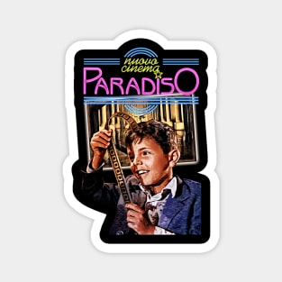 Cinema Paradiso Inspired Fan Art Design Magnet