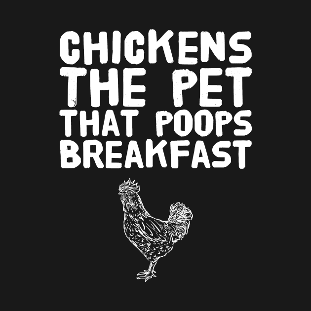 Chickens the Pet That Poops Breakfast by captainmood