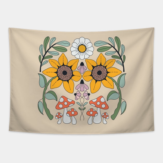 Keleidoscope Garden Tapestry by haleyum