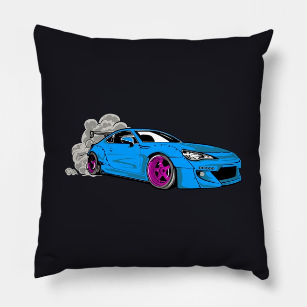 Toyota GT86 Pillow by JDMAPEX