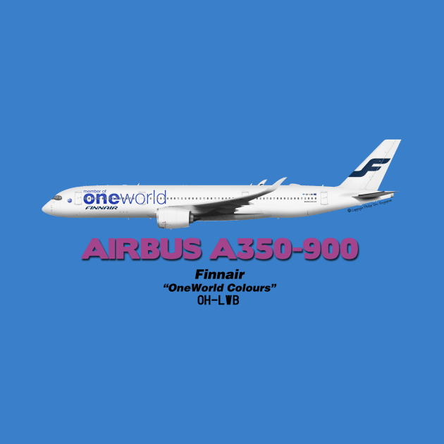 Airbus A350-900 - Finnair "Oneworld" by TheArtofFlying