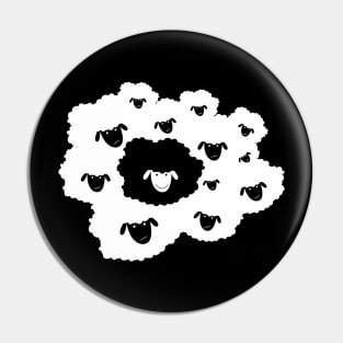 BLACK SHEEP Pin