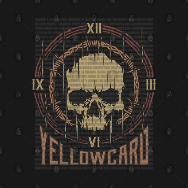 Yellowcard Vintage Skull by darksaturday