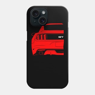 Patriotic American V8 Muscle Car Pony Mustang Phone Case