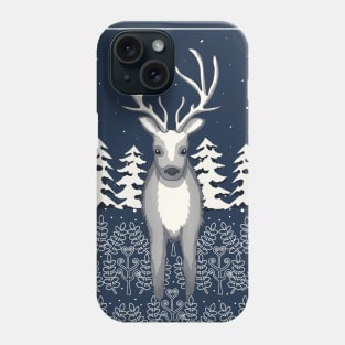 Snow Reindeer Phone Case