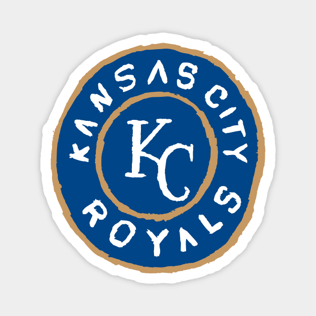 Kansas City Royaaaals Magnet by Very Simple Graph