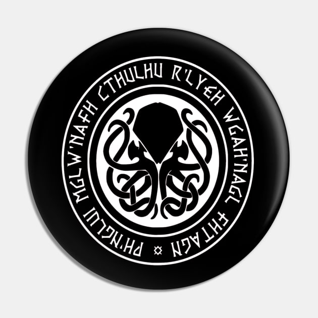 Cthulhu fhtagn Lovecraft Pin by OtakuPapercraft