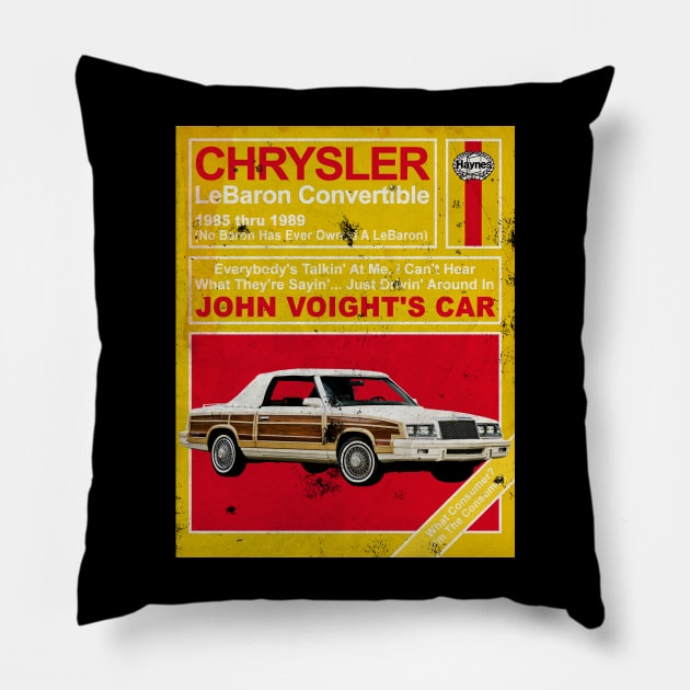 John Voight the Periodontist? Pillow by ModernPop