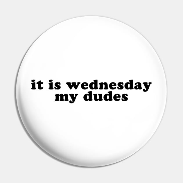 It Is Wednesday Pin by lolosenese