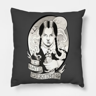 Wednesday Addams Pillow