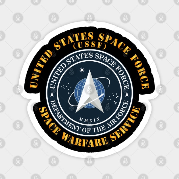 United States Space Force - Space Warfare Svc Magnet by twix123844