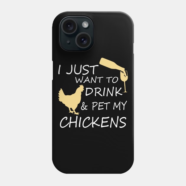 Chickens Phone Case by Dojaja