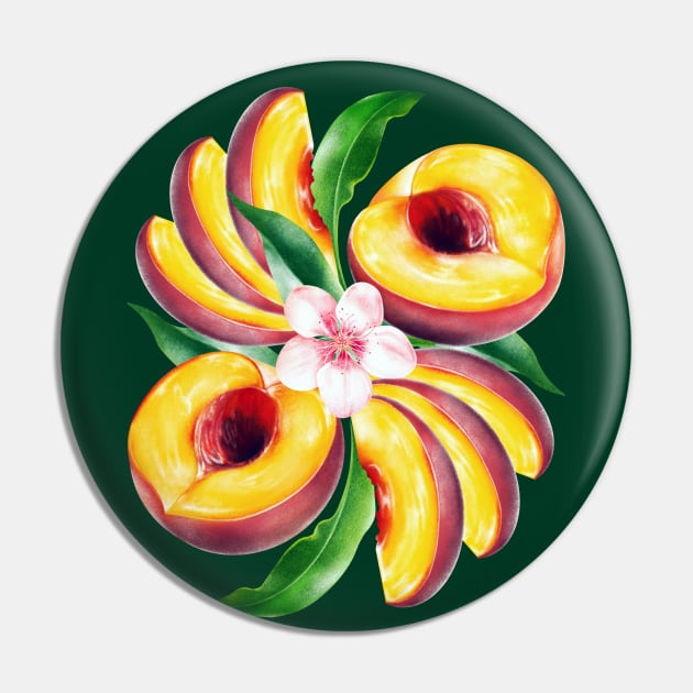 Perfect Peaches Pin by PerrinLeFeuvre